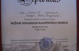 Pažink senuosius klaipėdiškių darbus